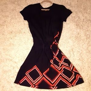 Vintage Y2K H&M tie waist dress